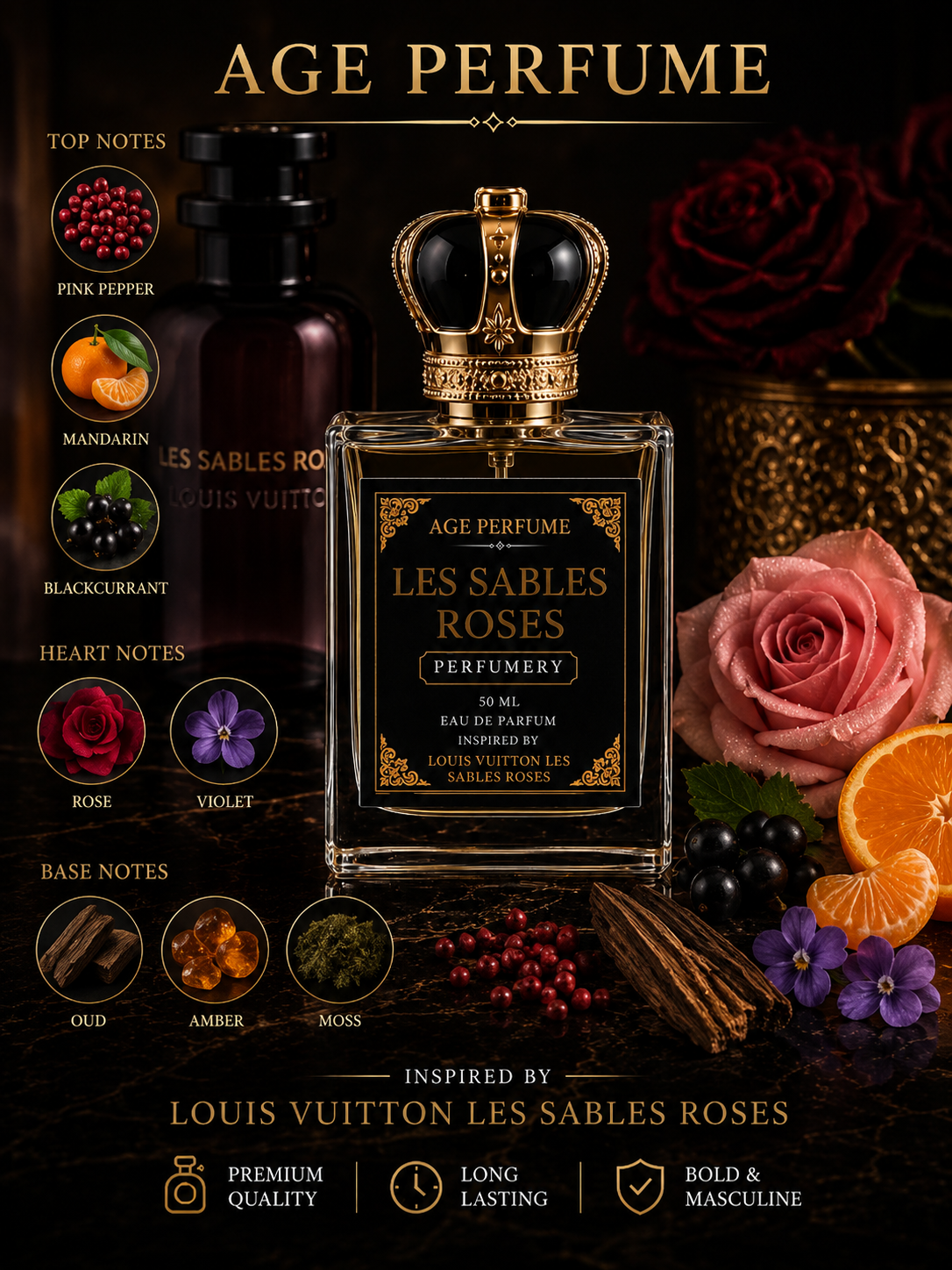 Les sables roses inspired by Louis Vuitton les sables roses