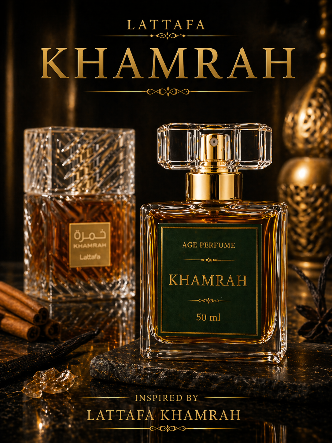Lattafa khamrah
(specially for male attraction )
