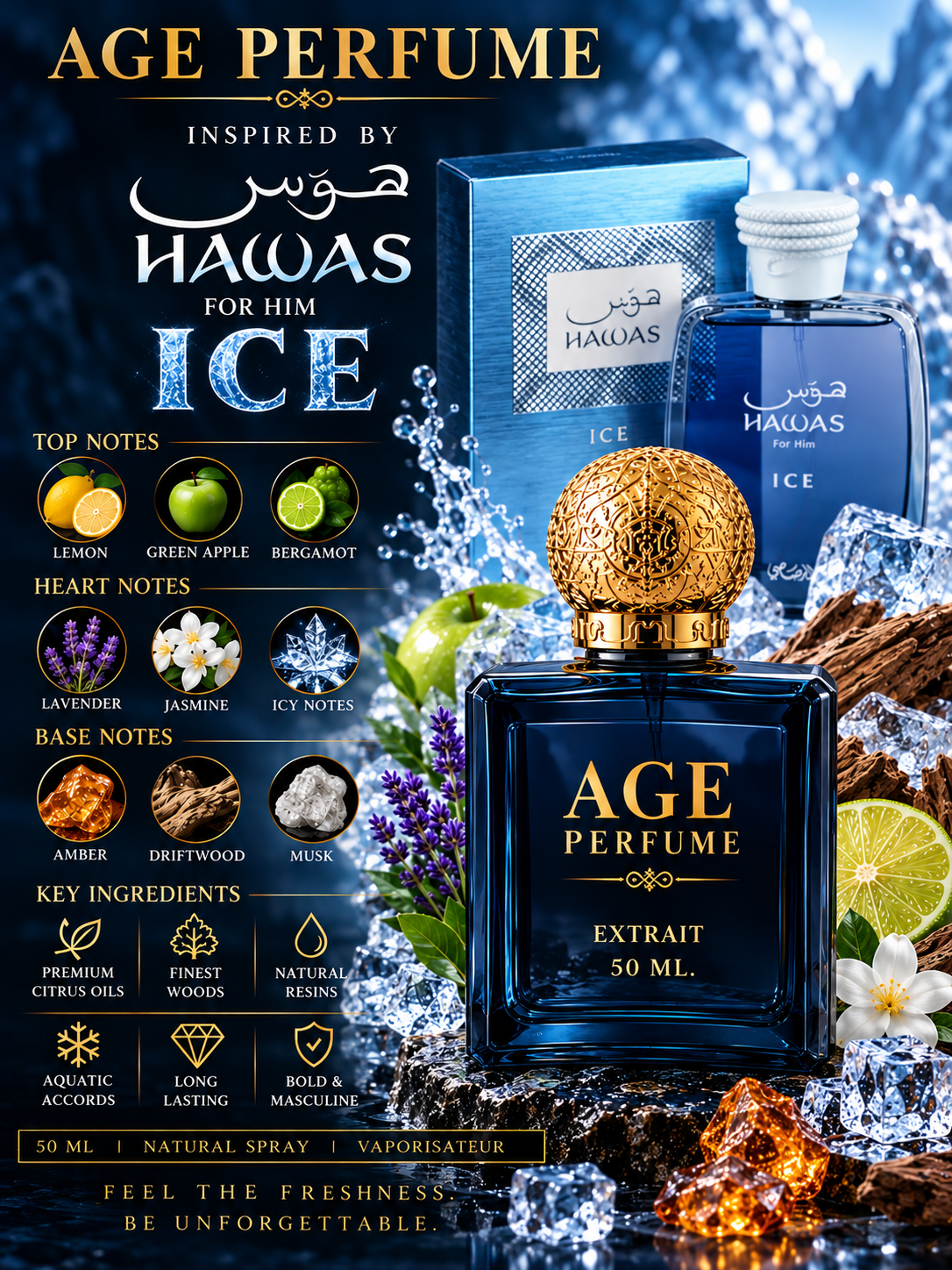 Hawas ice inspired by Hawas ice for him