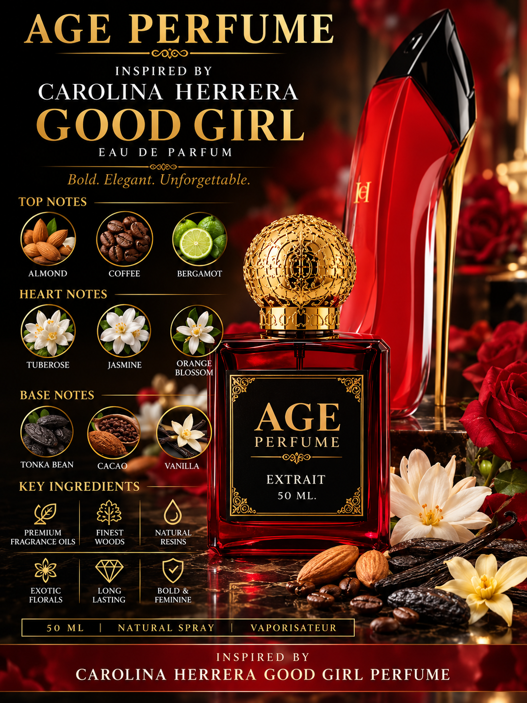 Good girl inspired by carolina Herrera good girl