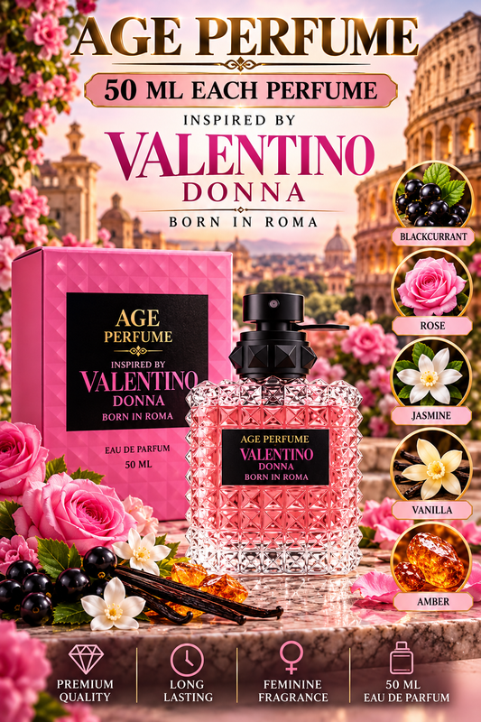 Valentino donna born in roma 50 ml inspired by popular cologne