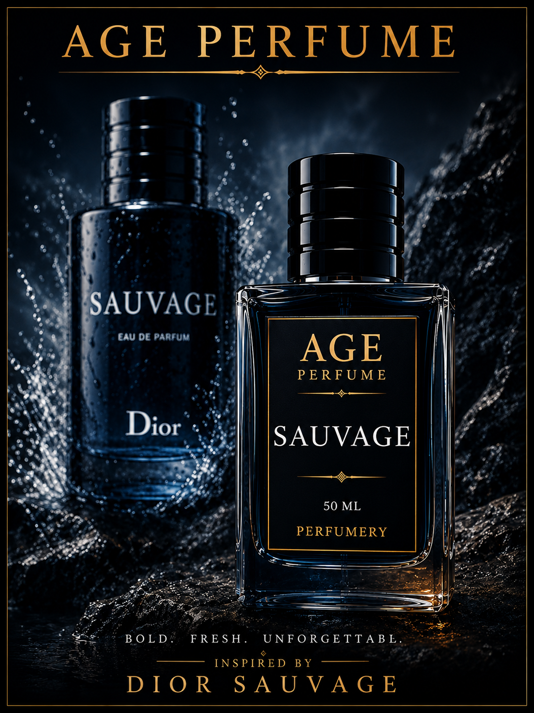 Inspired by viral Dior Sauvage
